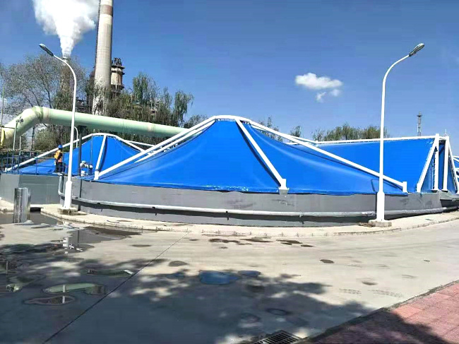 膜結構污水池蓋